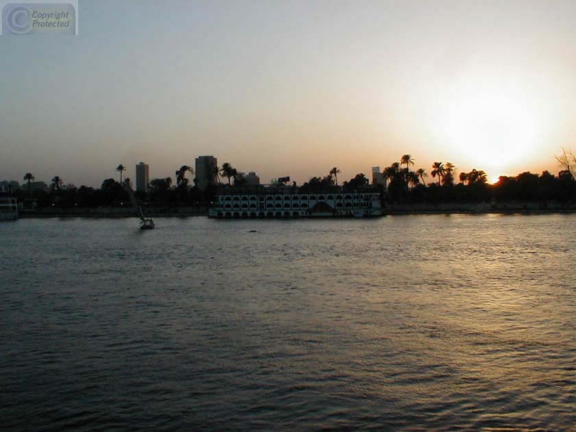 Sunset on the Nile